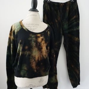 Cotton Citizen Milan Pullover & Jogger Tye Dye Gre